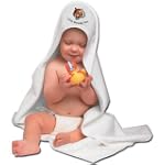 Cincinnati Bengals Hooded Baby Towel (White)