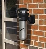RUB9W3200BK - Smoking Receptacles,11-5/8x18,Black/Stainless Steel