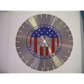 18 Patriot Diamond Blade - Super Professional Cured Concrete by Patriot