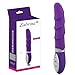 Zabrina Waterproof Vibrator Upgraded 10 Speed Silicone G-Spot Massager Wand (Purple)