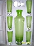 Block Crystal & China FESTIVAL 7pc Vodka/Liqueur Set