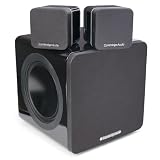 Cambridge Audio Minx S212 Stereo Mini Speaker Package, High Gloss Black