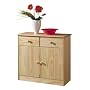 Commode en pin vernis naturel de IDIMEX