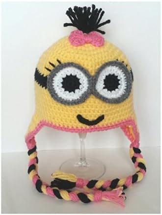 Buy Home Handmade Despicable Me Toddler Baby Minion Crochet Hat 4 Sizes