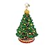Christopher Radko Glass Holiday Centerpiece Christmas Tree Ornament #1015580