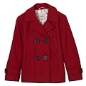 Girls' Cherokee&reg; Core Peacoat - Red