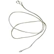 Lovely Solid .925 Sterling Silver Round Snake Chain 19.5 inches ~ ShalinCraft
