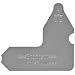 Starrett 167-3/32 Stainless Steel Radius Gauge - Inch, 3/32" Radius