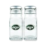 NFL New York Jets Glass Salt & Pepper Shakers