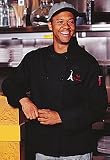 Black Pearl Button Long Sleeve Chef Coat