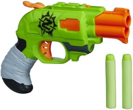 Nerf Zombie Strike Doublestrike Blaster Compact design