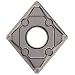 Sandvik Coromant T-MAX P Carbide Turning Insert, CNMG Style, 80 Degree Diamond Shape, WF Chipbreaker, GC1515 Grade, Multi-Layer Coating