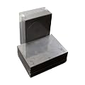100 St�ck DVD-H�llen f�r 1 DVD/CD Kunststoff schwarz mit Folie f�r Cover 14mm