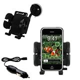 Apple iPod touch Flexible Auto Windshield Holder with Car Charger - Uses Gomadic TipExchange