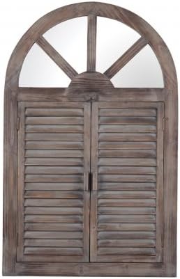 Elk Lighting 137-013 Kirk-Mirror With Shutters And Mirrored Arch
