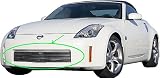 Carriage Works Billet Grille Fits 2006-up Nissan 350Z: Polished aluminum