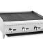 ATCB-36 Stainless Lava Rock Charbroiler Grill Char-Rock Broiler Natural Gas (36)