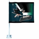 NHL San Jose Sharks Car Flag
