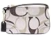 Coach Tonal Signature Wristlet Wallet Bag 41444 Brown