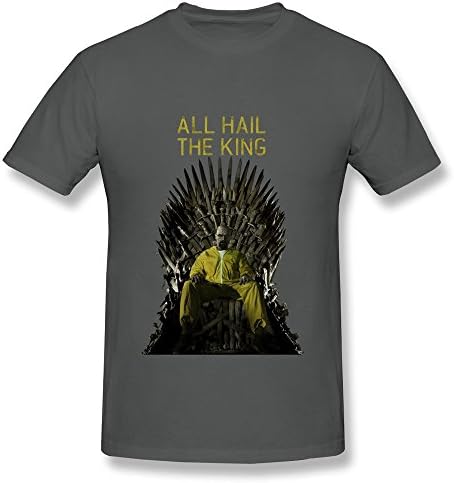 Custom Tee Cute Breaking Heisenberg Walter White Hail King Cotton
