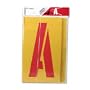 Chartpak 01590 Painting Stencil Set, 12 Gothic Style Capital Letters
