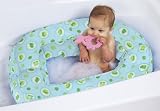 Leachco Bath 'N Bumper Cushioned Bathtub - Frog Pond