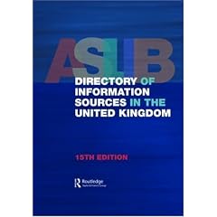 Aslib Directory of Information Sources in the United Kingdom