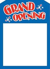 Grand Opening - Slotted Tags (100pk) - 5