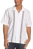 Cubavera Mens Rayon Polyester Blend Camp Shirt