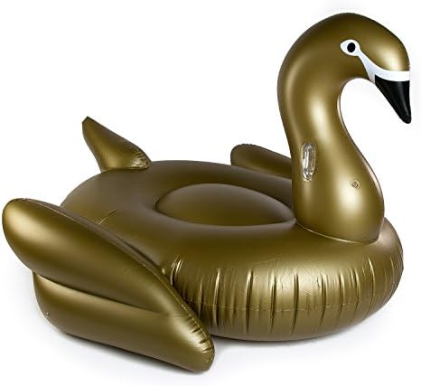 Inflatable Ride On Pool Toy JellyLife Floaties | Unicorn, Pegasus, Flamingo | Fun Pool Beach Float Lounger for Kids or Adults| Over 8 Feet Long
