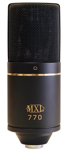 MXL 770 Cardioid Condenser Microphone MXL 770 Cardioid Condenser Microphone