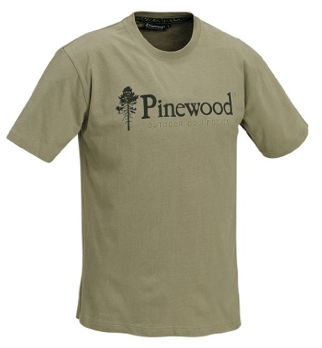Pinewood Unisex T-Shirt Suede, beige, S Preisvergleich