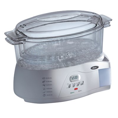 Oster White Digital Food Steamer