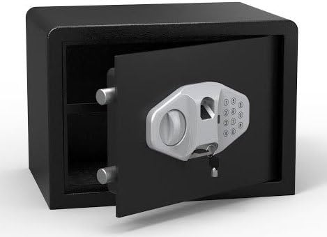 ACM GLOBAL Electronic Biometric Digital Safe Home Security Steel Office Front Loading 9.85"(h) x 13.75"(w)