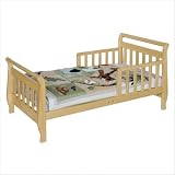 Sleigh Toddler Bed - Natural