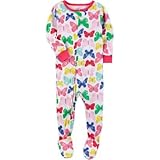 Carter's(カーターズ) 1ピースサンフィットコットンパジャマ ピンク ロンパース長袖 18ヶ月【並行輸入】