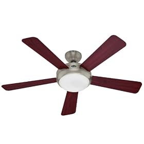 Hunter 21627 Palermo 52-Inch Fan, Brushed Nickel