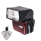Sunpak PF30X Electronic Flash Unit (Nikon i-TTL) for Nikon D40, D60, D3000, D3100, D5000, D90, D300, D300s, D700 & D3 Digital SLR Cameras