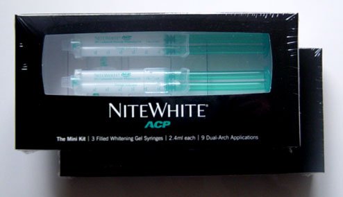 Buy Now at Amazon.com: NEW Nite White ACP 22% Teeth Whitening 6pk Kit (Latest Product)