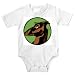Onesie with doberman, pinscher, cartoon, animal, dog