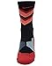 Nike Hyper Elite Chase Basketball Crew Socks Black/Lava SX4923-068 (L 8-12)