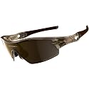 Oakley Radar Pitch Men's Asian Fit Polarized Limited Edition Racewear Sunglasses - Color: Brown Smoke/Bronze, Size: One Size Fits All