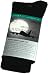 Mens Black Travel Safe Flight Socks (Anti Dvt) 7-11