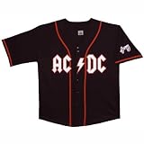 AC/DC - Lightning Logo Baseball Jersey - XX-Large