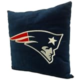 New England Patriots 16-Inch Polyester Felt Plush Pillow