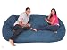 8-feet Xx-large Navy Cozy Sac Foof Bean Bag Chair
