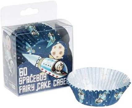 Astronaut/Rocket/Space Odyssey Party Space Boy Fairy Cake Cases x 60