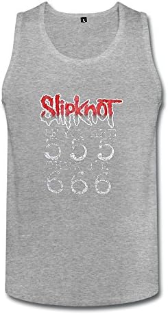 Slipknot If You Are 555 Then I'm666 Tank Top For Men HeatherGray