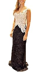 Sexy Round Neck Elasticized   Waistline Polyester Mesh Lace Illusion Sheer Sleeveless  Dress