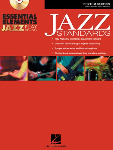 Essential  Elements Jazz Play-Along: Jazz Standards Rhythm Section Bk/CD-ROM